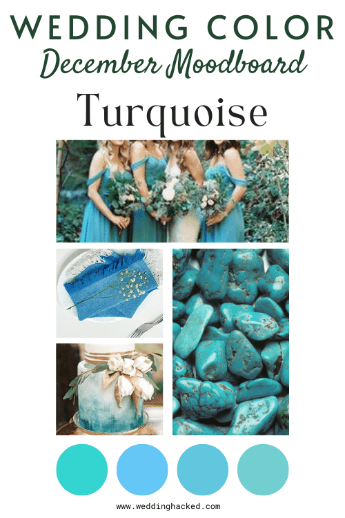 december-birth-stone-wedding-colors-turquoise scheme palette how to pick