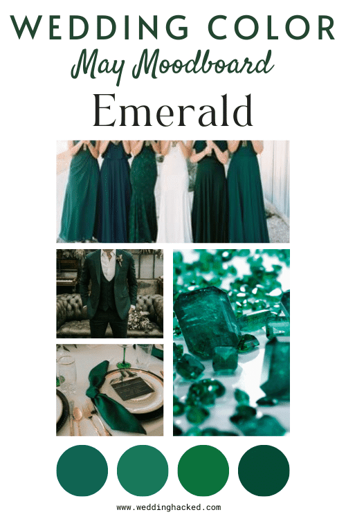 may-birthstone-wedding-colors-emerald scheme palette how to pick