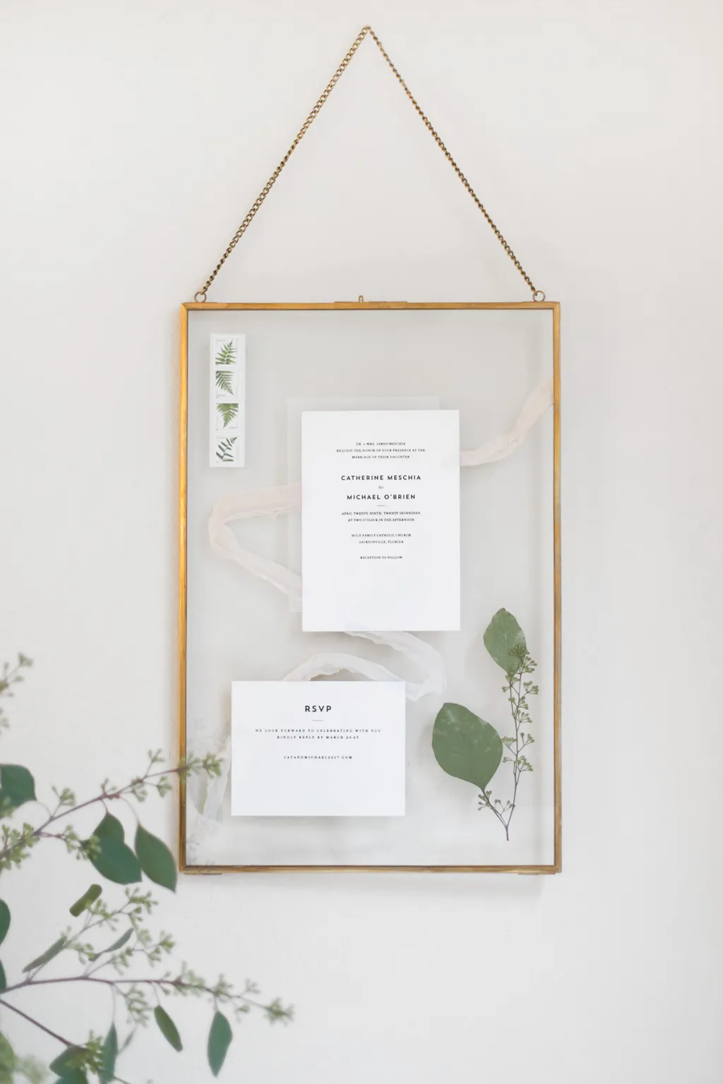 what to do with extra wedding invitations framed invitation