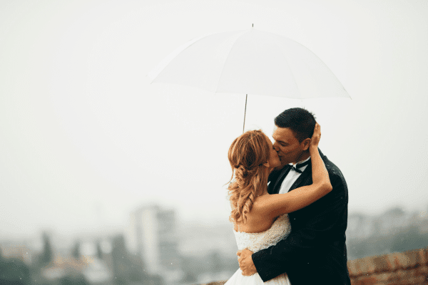 Rain On Your Wedding Day Good Luck? (+10 Other Good Luck Charms)