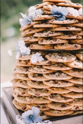 cookie wedding cake