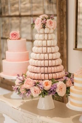 wedding cookie cake