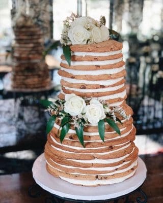 wedding cookie cake