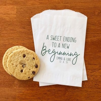 wedding cookie favors