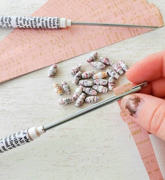 what-to-do-with-extra-wedding-invitations-scrapbook-2paper beads rollers