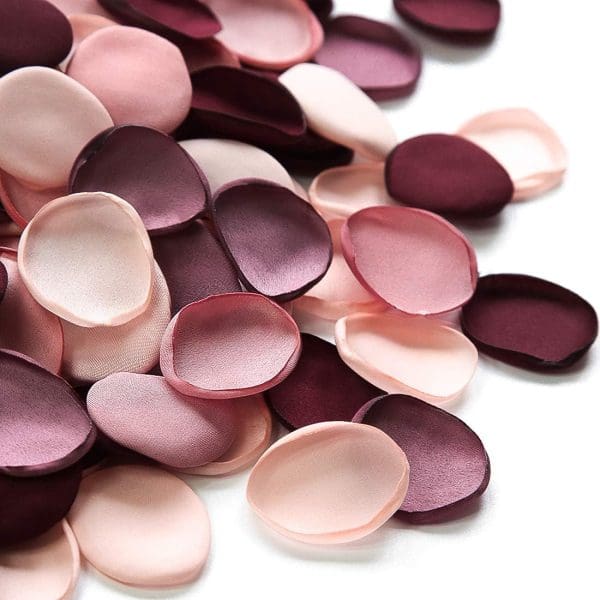 How-Many-Petals-Do-You-Need-For-The-Wedding-aisle-pink-and-burgundy-petals