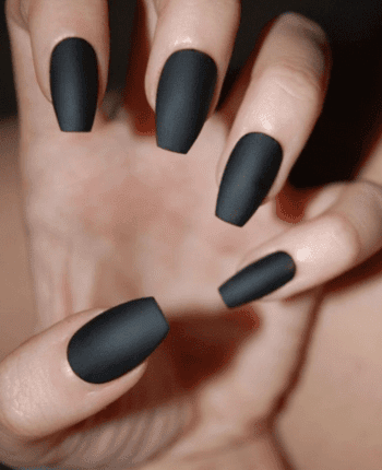 classy coffin fall nails, almond fall nails, fall ombre nails