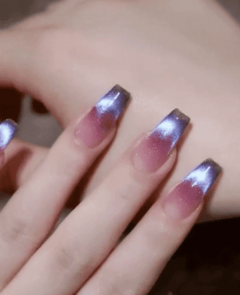 classy coffin fall nails, almond fall nails, fall ombre nails