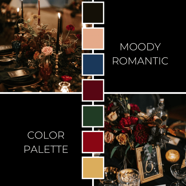 dark and moody color schemes