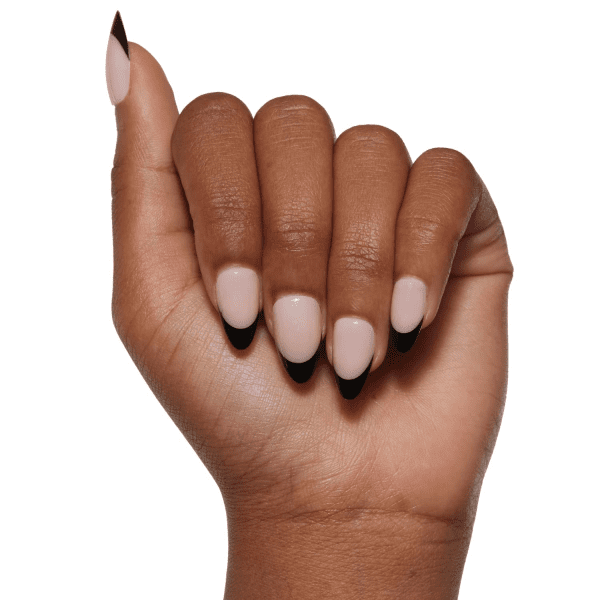 classy coffin fall nails, almond fall nails, fall ombre nails