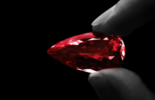 ruby engagement ring