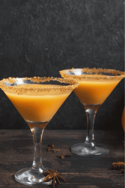 rum-fall-cocktails-thanksgiving-weddings-pumpkin spice daquiri