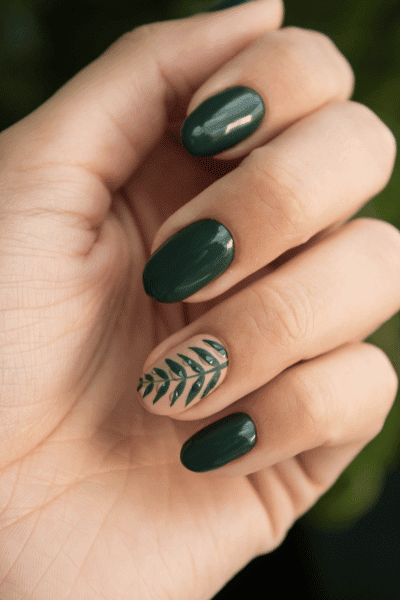 Flower Nail Art: Rich Floral Nails for Fall/Winter -  Fashion Blog