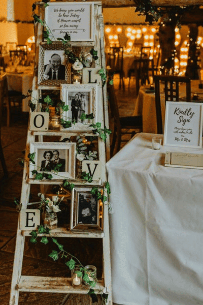 wedding-memory-table-memorial-table-ideas-candles-ladder-sign