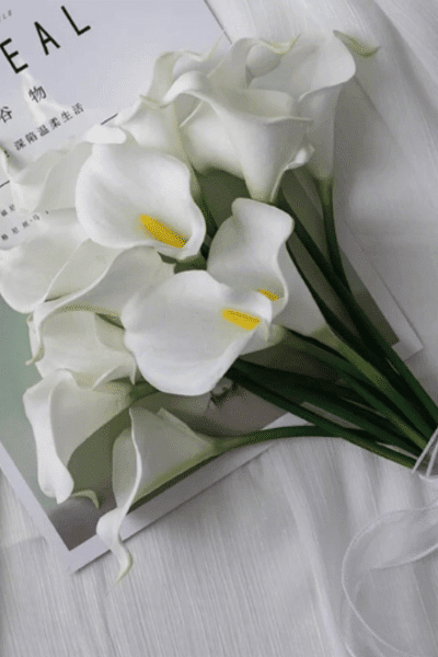 Calla Lilies,Wedding Bouquet