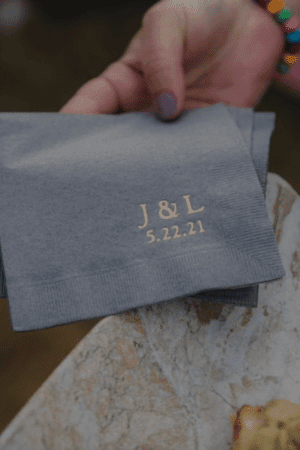 Personalized Napkins Wedding