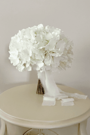 White Hydrangea bouquet