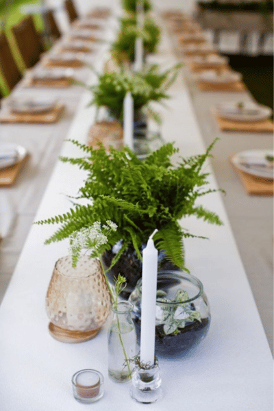 forest-fern-wedding-centerpiece-idea