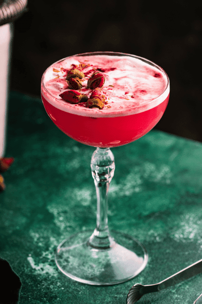 The Rose French 75: Beautiful Signature Wedding Cocktail