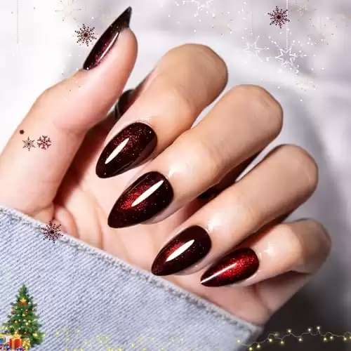 54 Simple, Elegant, Dark, Classy, Winter Wedding Nails For 2023 ...