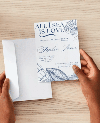All I Sea Is Love Bridal Shower Invite