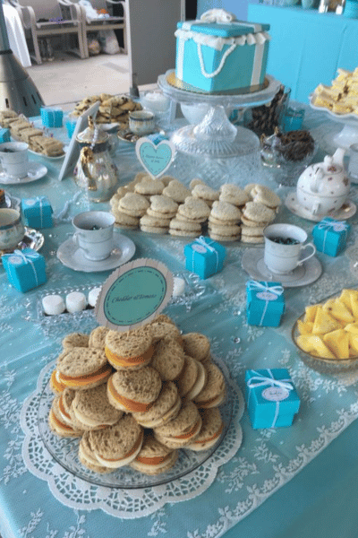 breakfast at tiffany bridal shower theme idea