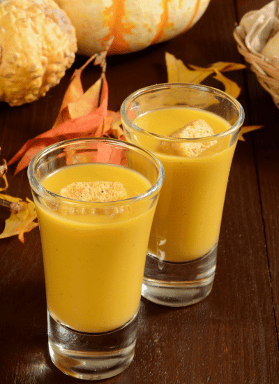 fall in love bridal shower pumpkin shooters