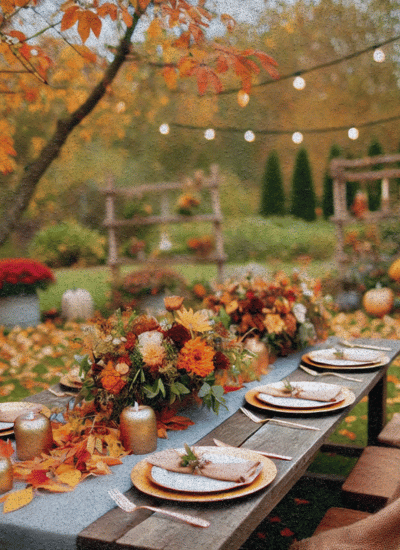 garden fall in love bridal shower venue