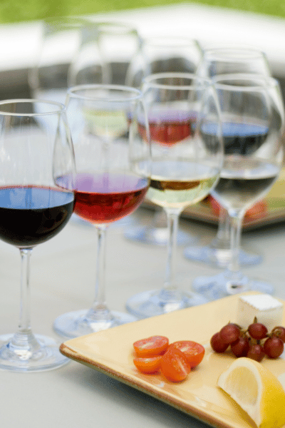 wine and cheese soiree bridal shower idea