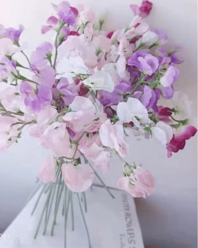 24.8 Sweet Pea Blossom Artificial Faux Flower