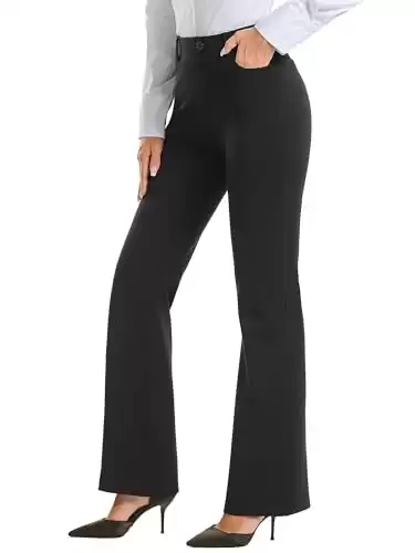 Women Bootcut Dress Pants Business Casual