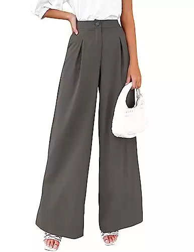 Women's Wide Leg Palazzo Pants Elastic High Waist