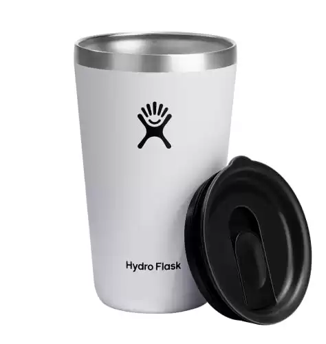 Hydro Flask 16 OZ All Around Tumbler White