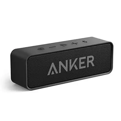 Anker Soundcore Bluetooth Speaker with IPX5 Waterproof, Stereo Sound, 24H Playtime