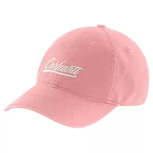 Carhartt Canvas Script Graphic Cap Cherry Blossom One Size