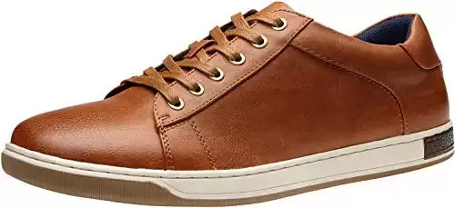 Men's Sneakers Fashion Brown Casual Shoes Dress Sneaker Oxford