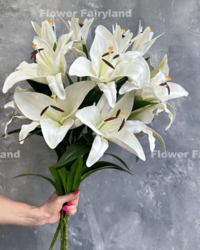 Real Touch Faux Oriental Lily