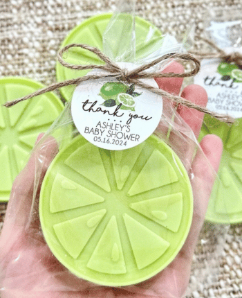 Lime Soap Favors - Green Bridal Shower