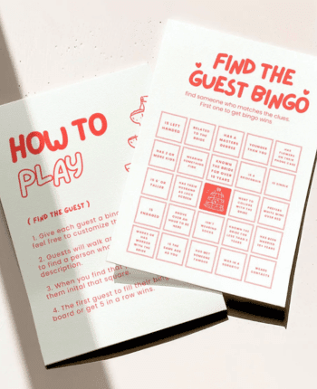 Find the guest bingo game
