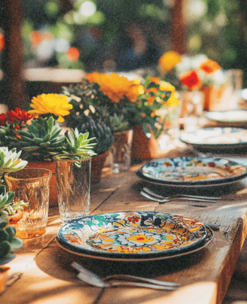 margs and matrimony bachelorerette table decor