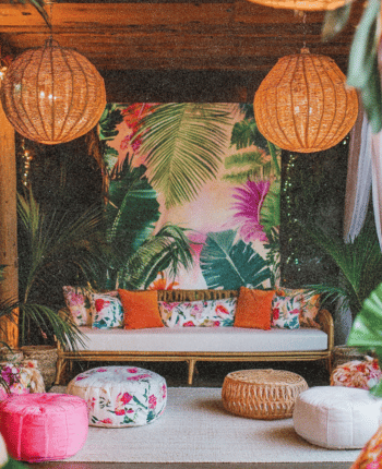 margs and matrimony bachelorette decor