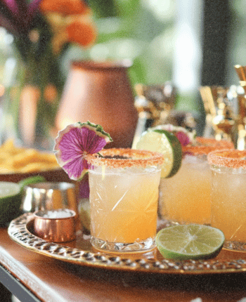 signature drink margs and matrimony bachelorette