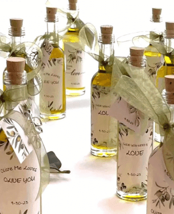 Bottle Label Cork Tag for Olive Oil 3.5oz