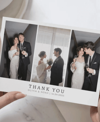 Personalised Thank You Cards Wedding
