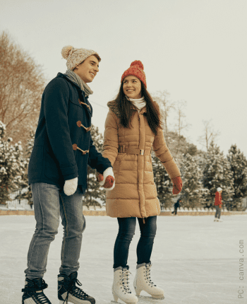 wedding proposal ideas ice skating rink