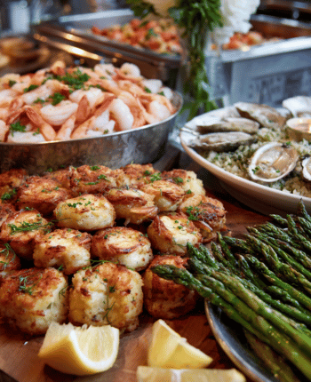 wedding seafood buffet ideas