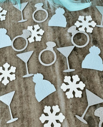 Beanies and Martinis Confetti