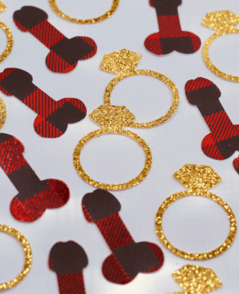 Flannel Fling before the Ring confetti