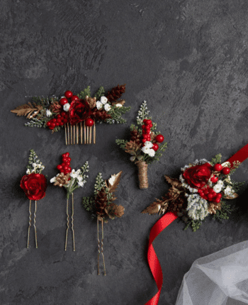 Winter boutonniere